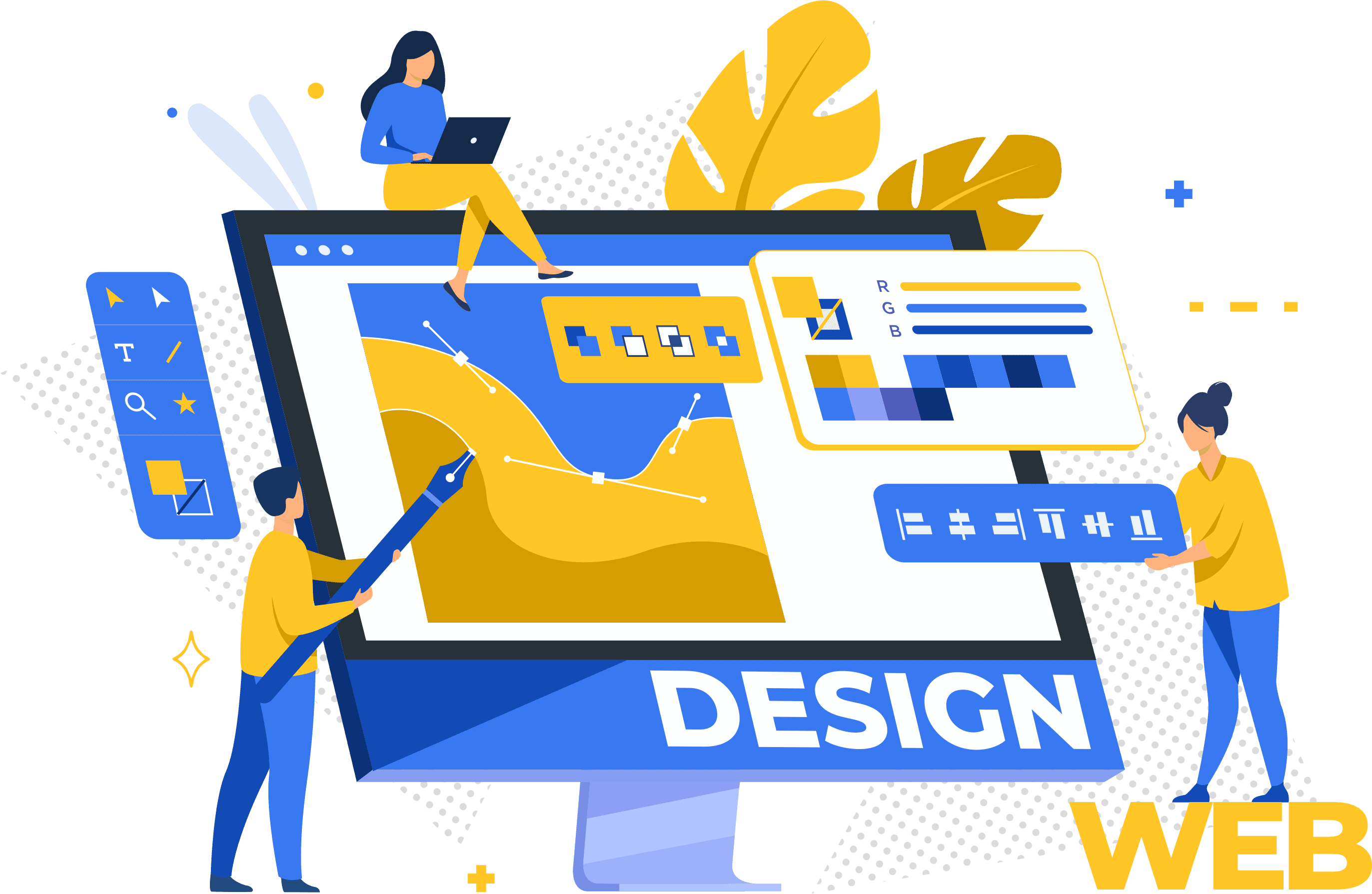 Brand identity that looks established for construction & remodeling companies