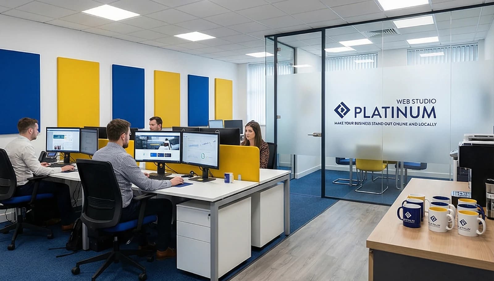 Platinum Web Studio team in Los Angeles